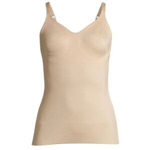 NWT Cupid Women's 38C Beige Firm Control Shaping Camisole Wonderful U Shapewear